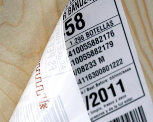 Laser marking applied to shipping cartons for accurate product identification.