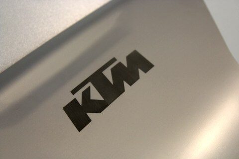 Permanent aluminum laser marking for product traceability and branding.