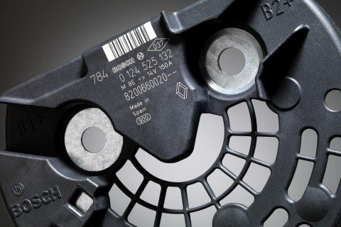 Detailed and permanent plastic laser marking on automotive and industrial parts.