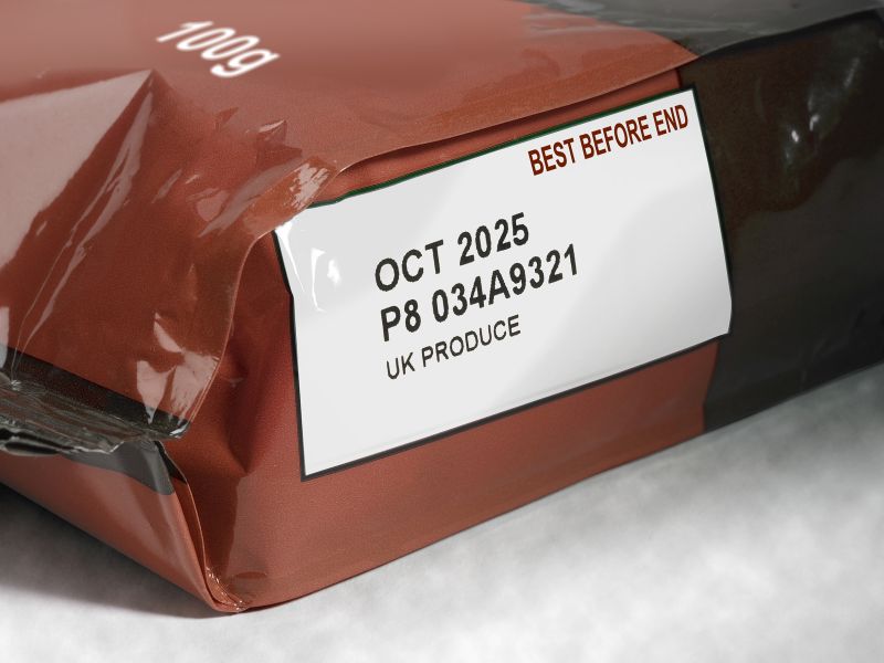 Linx TT 500 printer interface showing easy-to-use touch screen.