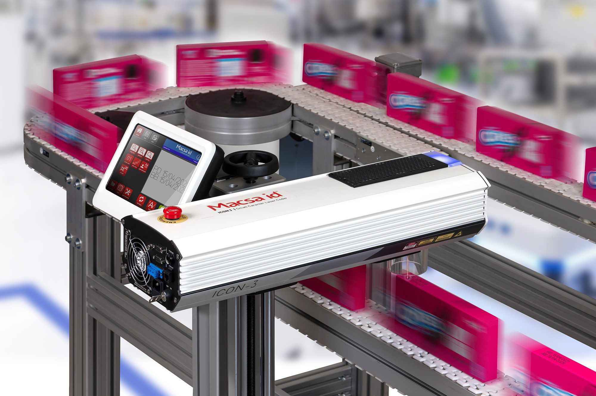 laser coding - oreo