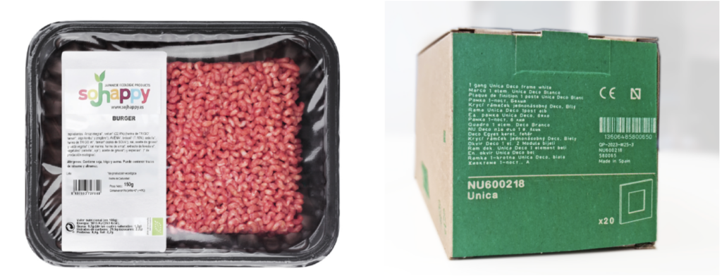 CO2 laser marking on cardboard packaging for high-contrast labels