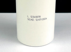 Laser marking on packaging for cosmetics with UV laser by Macsa ID